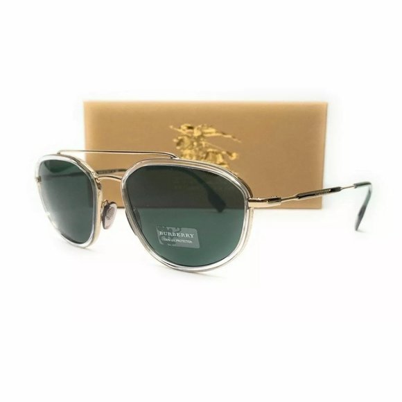 Burberry Men's Silver Sunglasses! - Picture 1 of 3